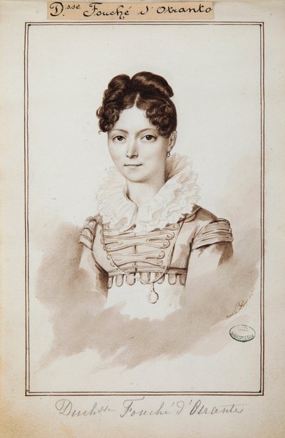 Portrait of the Duchess of Ortrante, in the Petit Album d